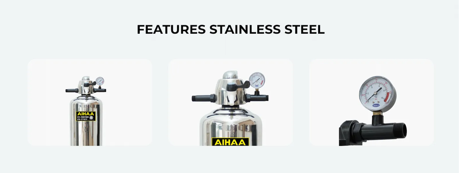 AIHAA STEEL — Features Detail